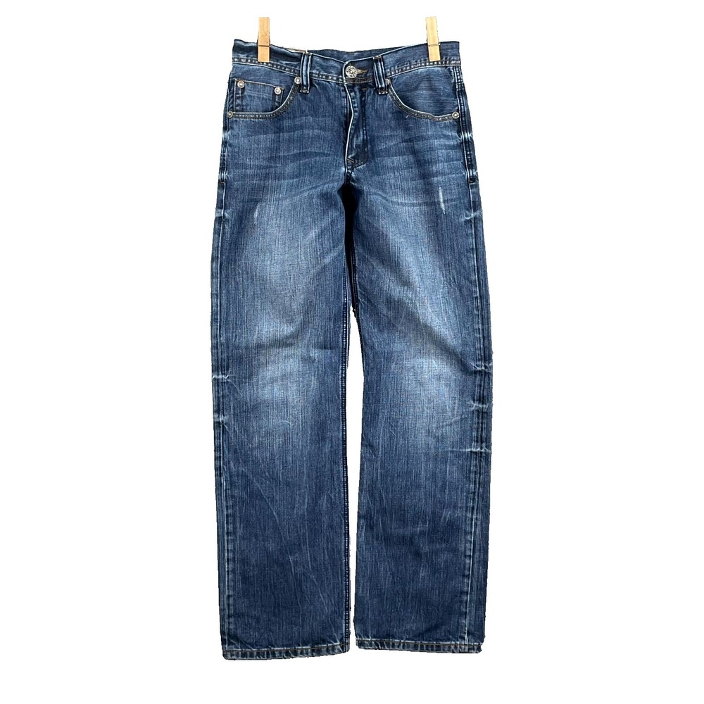 Stetson 1312 Modern Fit Jeans Men 30x31* Blue Denim Western Cowboy Rodeo Rancher